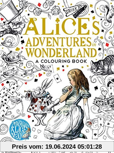 Alice's Adventures in Wonderland Colouring Book